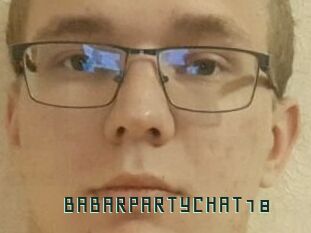 BABARPARTYCHAT18